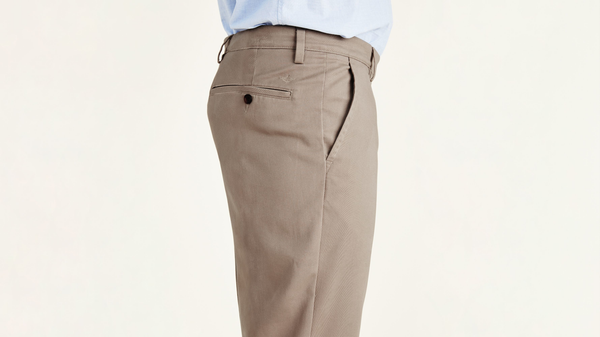 Dockers Easy Khakis Classic Fit (Big And Tall) Grey