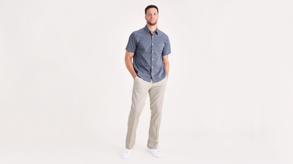 dockers Easy Khakis Classic Fit (Big and Tall) Tan