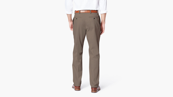 Dockers Easy Khakis Pleated Classic Fit Brown