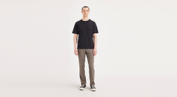 dockers Easy Khakis Straight Fit Brown