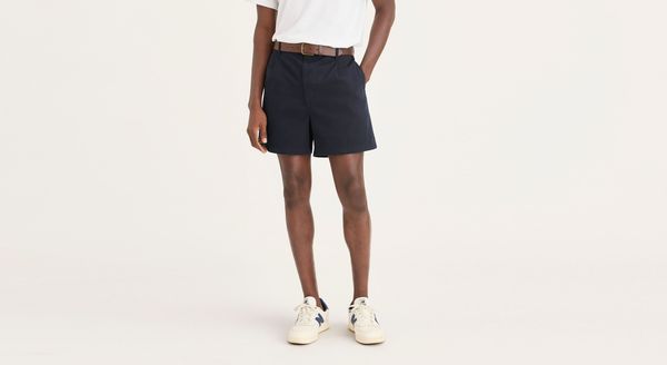 Dockers Eighty-Six Pleated Short Blue