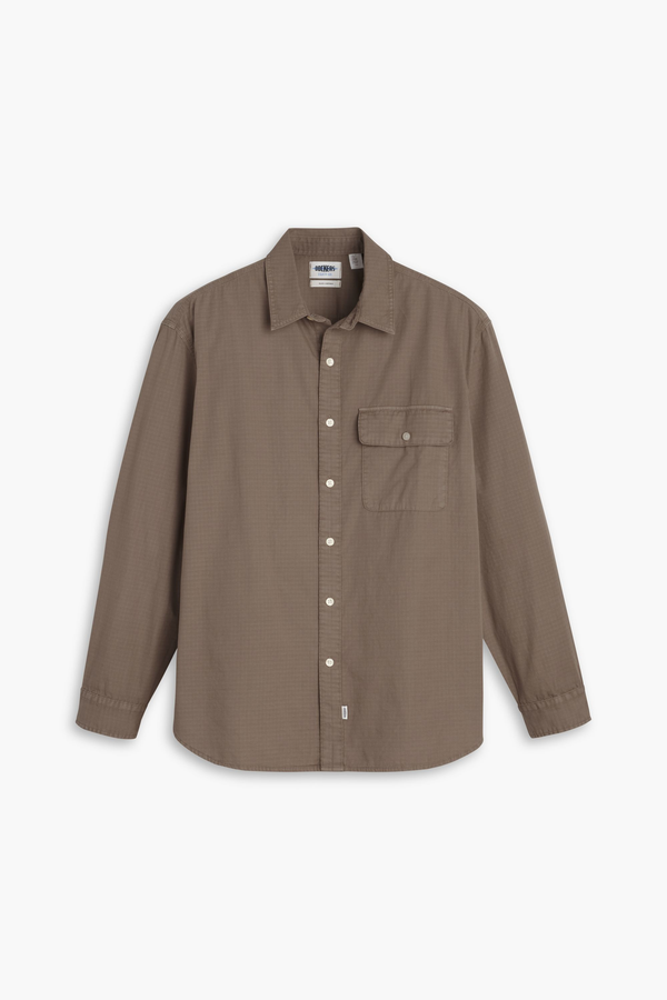 Dockers Eighty-Six Shirt Relaxed Fit Brown