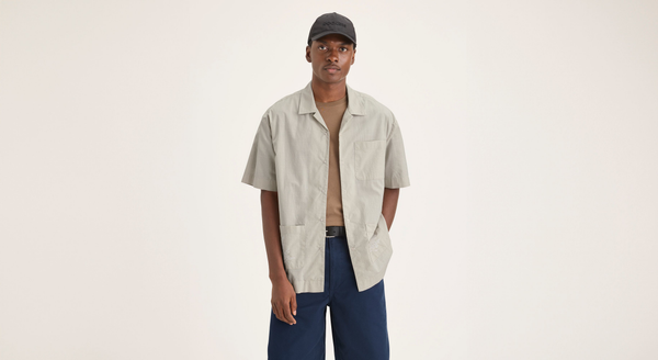 dockers Eighty-Six Shirt Relaxed Fit Tan