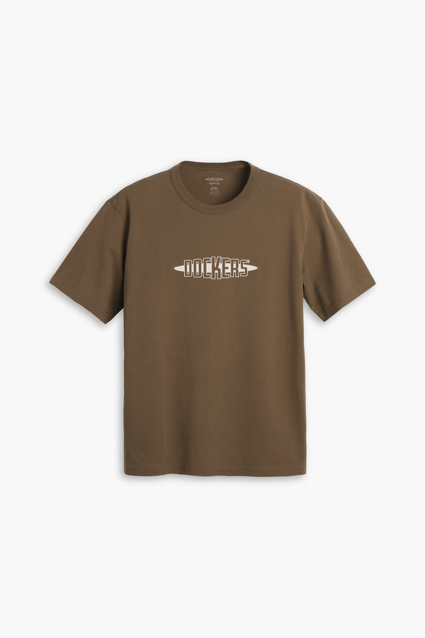 Dockers Eighty-Six Tee Relaxed Fit Brown