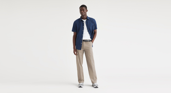 dockers Essential Chinos Classic Fit Grey