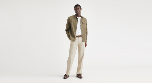 dockers Essential Chinos Classic Fit Sahara Khaki