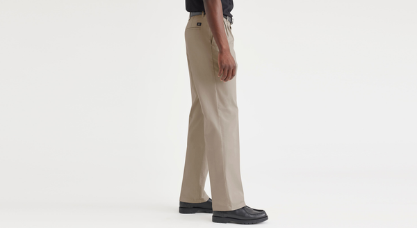 Dockers Essential Chinos Pleated Classic Fit Grey