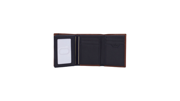 Dockers Extra Capacity Trifold Wallet Tan