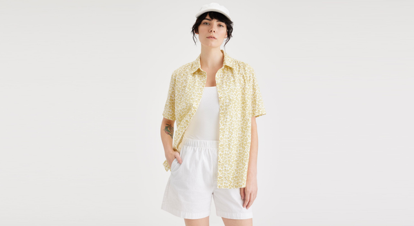 dockers Favorite Button-Up Regular Fit Yellow