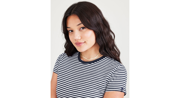 Dockers Favorite Tee Shirt Slim Fit Blue