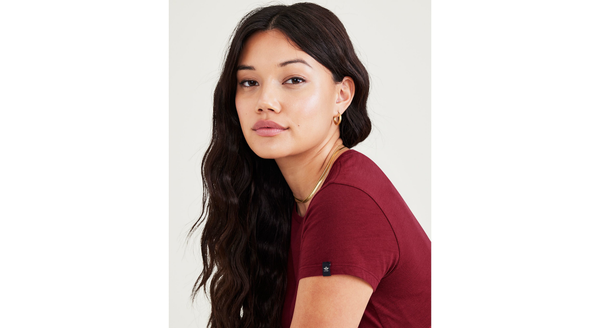 Dockers Favorite Tee Shirt Slim Fit Red