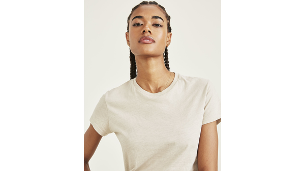 Dockers Favorite Tee Shirt Slim Fit Sahara Khaki