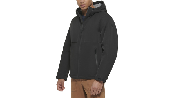 Dockers Flex Tech Welded Flange Hoodie Black