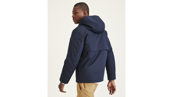 Dockers Flex Tech Welded Flange Hoodie Blue