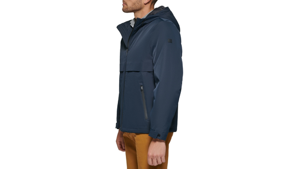 Dockers Flex Tech Welded Flange Hoodie Blue