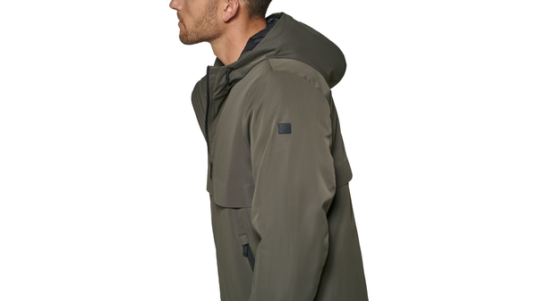 Dockers Flex Tech Welded Flange Hoodie Green