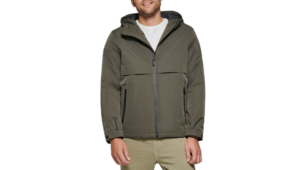 Dockers Flex Tech Welded Flange Hoodie Green