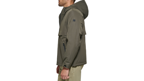 Dockers Flex Tech Welded Flange Hoodie Green