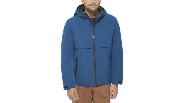 dockers Flex Tech Welded Flange Hoodie Ocean Blue