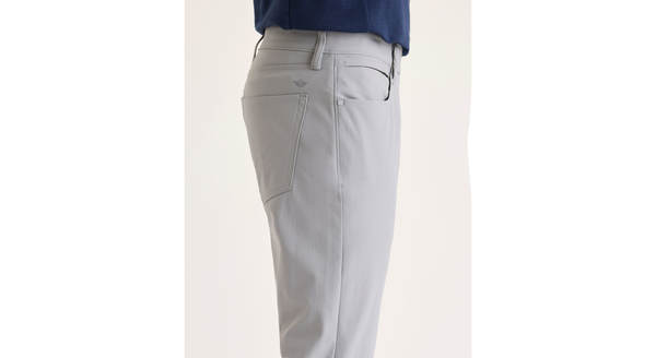 Dockers Go Airweave 5-Pocket Slim Tapered Fit Grey