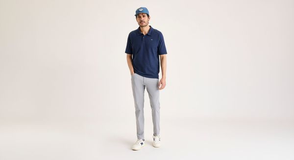 dockers Go Airweave 5-Pocket Slim Tapered Fit Grey