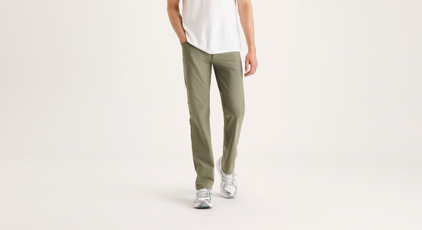 Dockers Go Airweave 5-Pocket Straight Fit Green