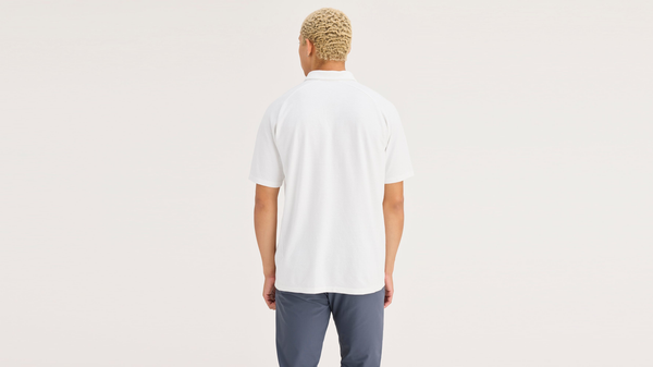 Dockers Go Raglan Polo Regular Fit Lucent White