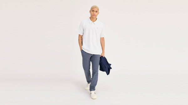 Dockers Go Raglan Polo Regular Fit Lucent White