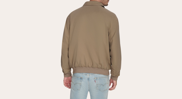 Dockers Golf Bomber Jacket Regular Fit Brown