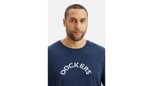 Dockers Graphic Tee (Big And Tall) Blue