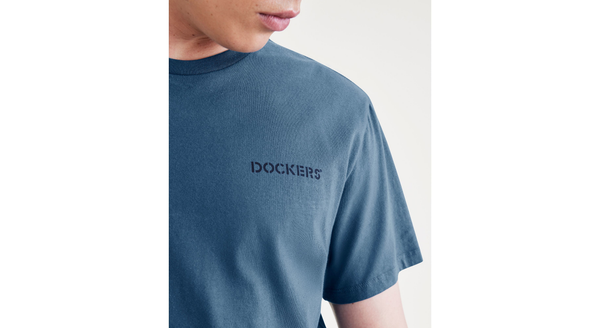 Dockers Graphic Tee Slim Fit Blue