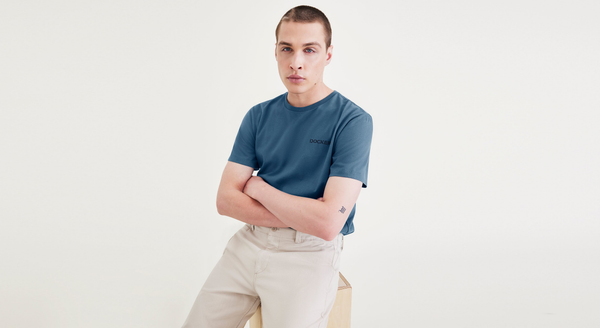 Dockers Graphic Tee Slim Fit Blue