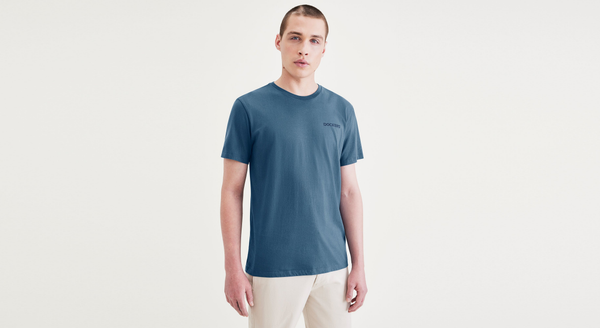 dockers Graphic Tee Slim Fit Blue