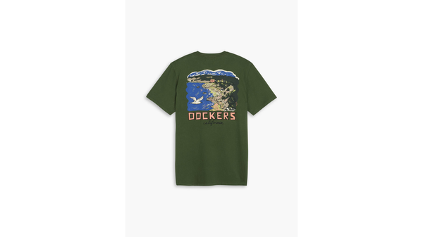 Dockers Graphic Tee Slim Fit Green