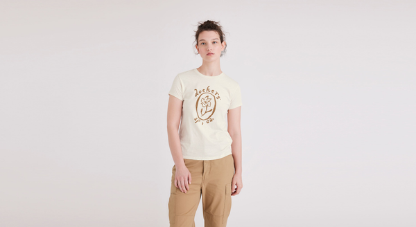 dockers Graphic Tee Slim Fit Khaki
