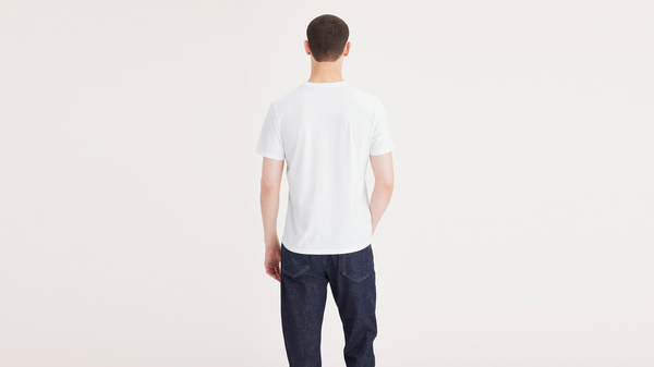 Dockers Graphic Tee Slim Fit Lucent White