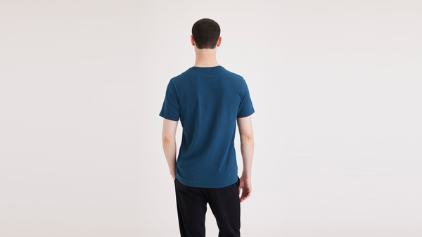 Dockers Graphic Tee Slim Fit Posiedon Blue
