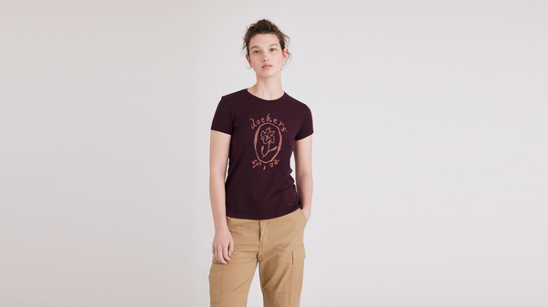 dockers Graphic Tee Slim Fit Purple