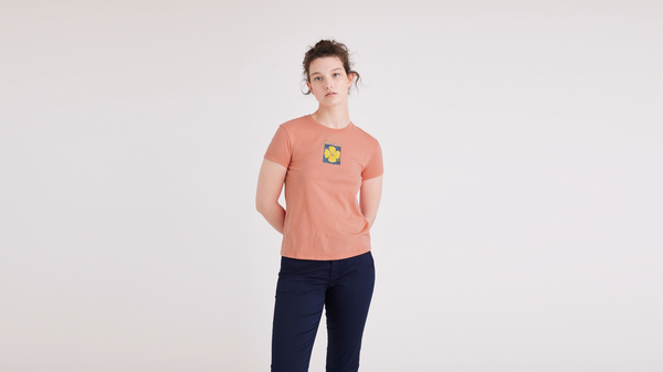 dockers Graphic Tee Slim Fit Tawny Orange