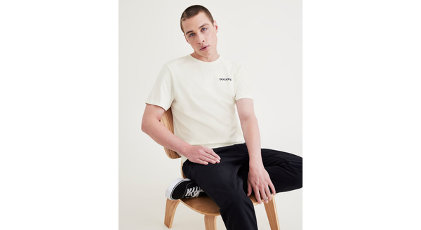 Dockers Graphic Tee Slim Fit White
