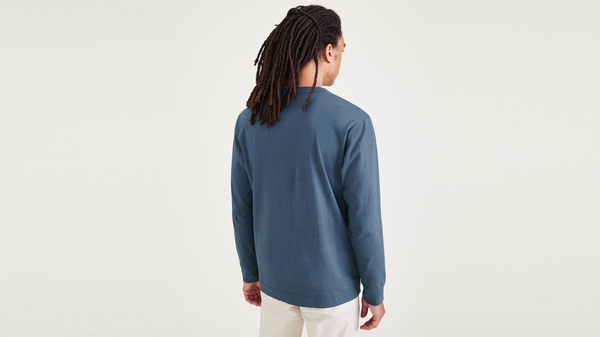 Dockers Henley Regular Fit Blue