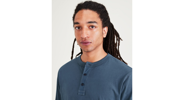 Dockers Henley Regular Fit Blue