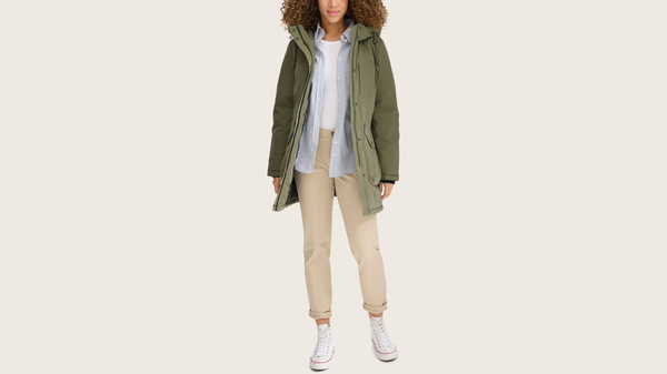 dockers Hooded Parka Green