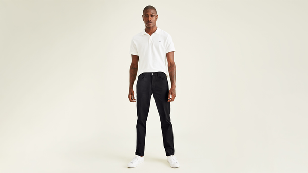dockers Jean Cut Pants Straight Fit Black