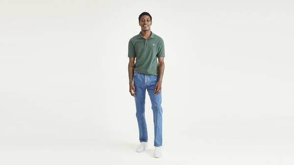 dockers Jean Cut Pants Straight Fit Blue