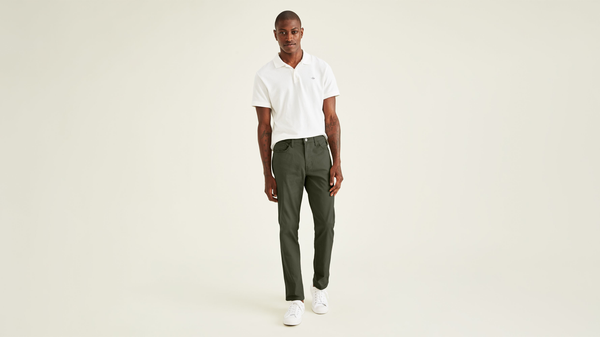 dockers Jean Cut Pants Straight Fit Green