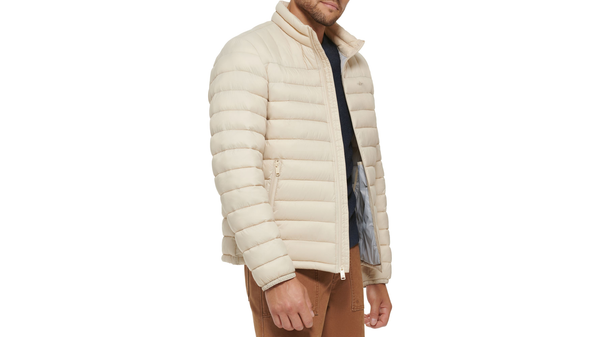 Dockers Lightweight Nylon Packable Jacket Khaki