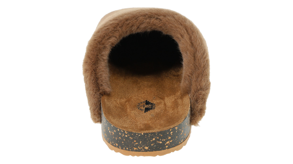 Dockers Luxe Faux Fur Slip-on Clog Mink Brown