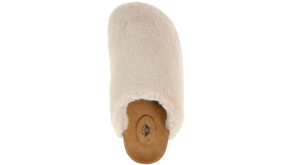 Dockers Luxe Faux Fur Slip-on Clog Tan