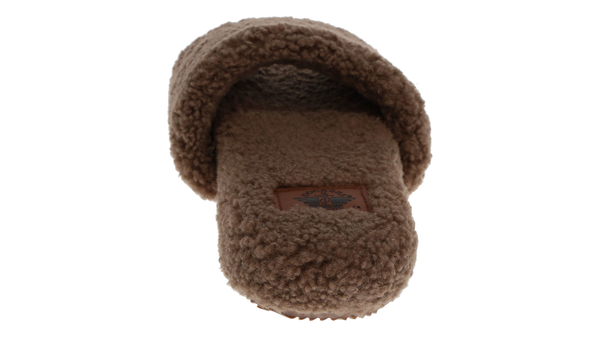 Dockers Luxe Sherpa One Band Slide Brown